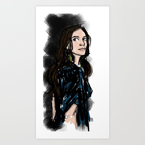 Caroline Art Print