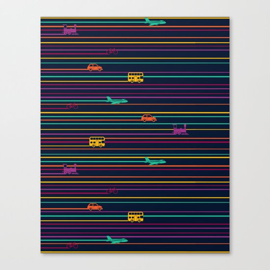 Keep Rolling Canvas Print