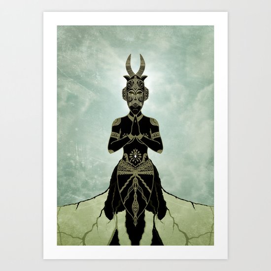 Ornate spirituality Art Print