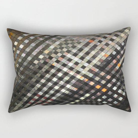 Checkered Reflections II Rectangular Pillow