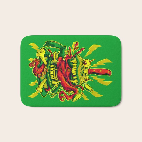 BEASTBURGER Bath Mat