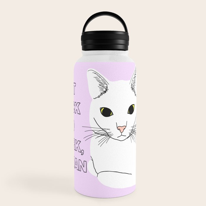Cat water bottle for humans 2025