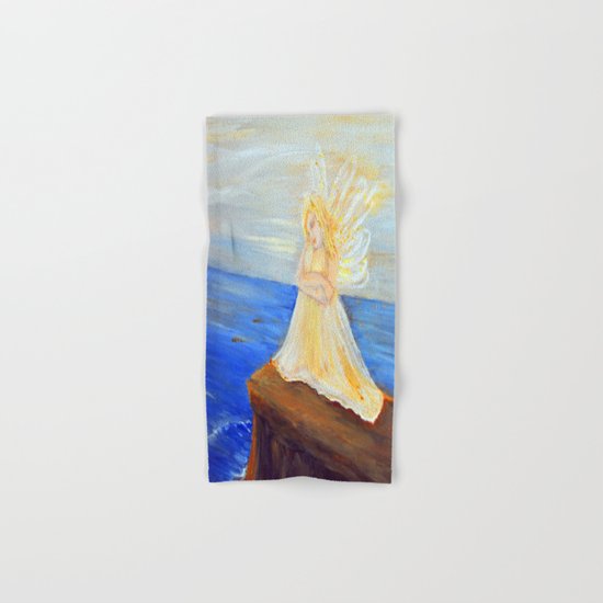 Invite your Angel | Angels are here Hand & Bath Towel