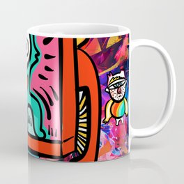 Graffiti Life Collage Colorful Art for the Soul by Emmanuel Signorino Coffee Mug