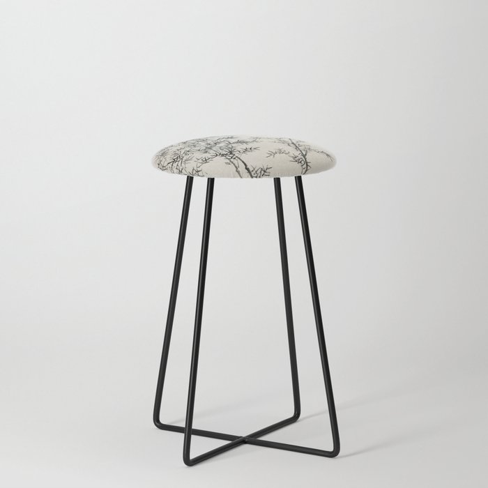 Bamboo by Kōno Bairei Counter Stool