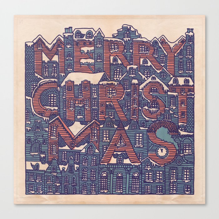 Merry Christmas! Canvas Print