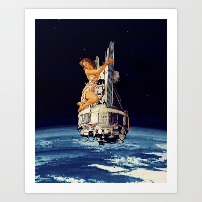 Earth is a hard  place Art Print