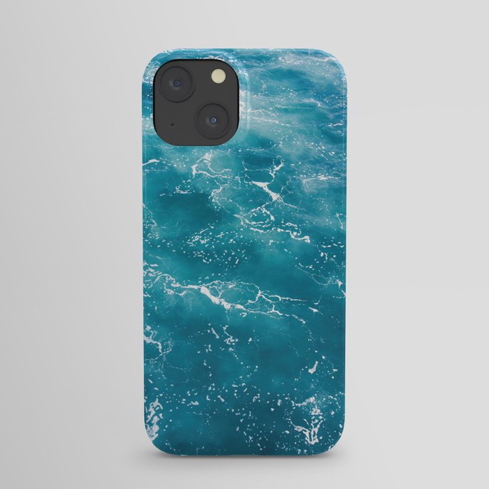 Blue Ocean Waves iPhone Case