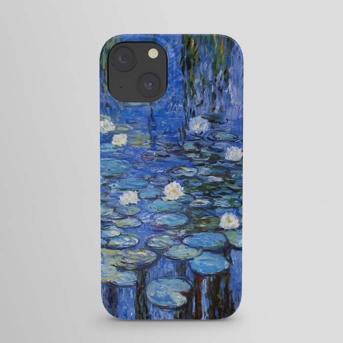waterlilies a la Monet iPhone Case