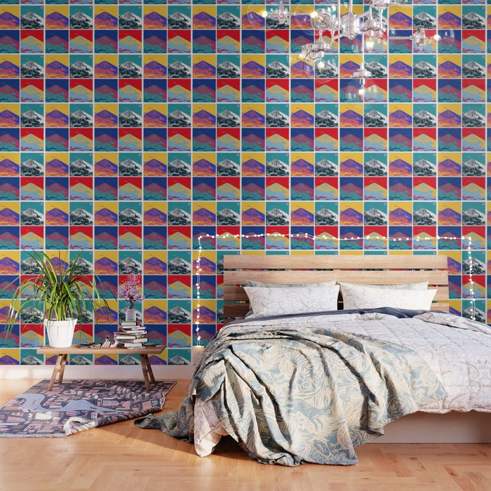 Mt Fuji Pop Art Wallpaper By Lamaisondulapino