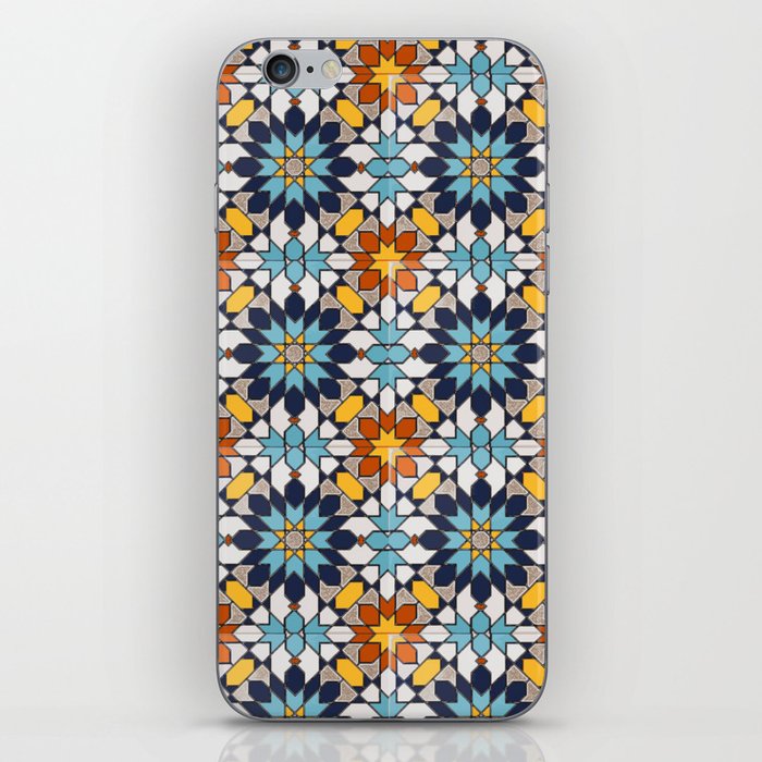 beautiful Moroccan tiles Pattern   iPhone Skin