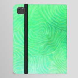 Abstract nature green iPad Folio Case