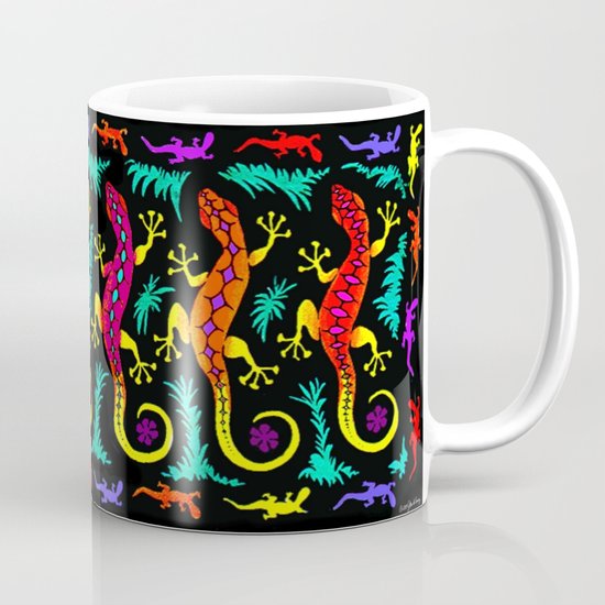 Tropical Geckos Coffee Mug