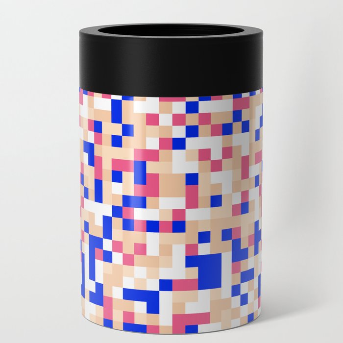 Abstract Multicolor Halftone Background.  Can Cooler