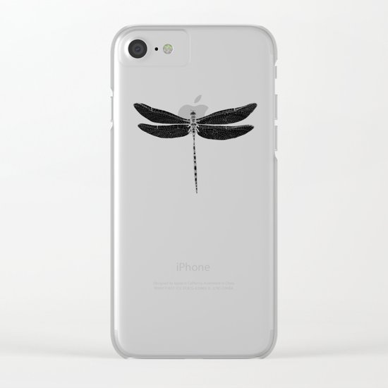 Night Flyer Clear iPhone Case