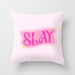 Slay Throw Pillow