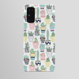 Cute Cacti in Pots Android Case