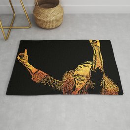 Dio - One of the greatest Rug | Entertainer, Graphicdesign, Performer, Heavymetal, Golden, Musician, Rainbow, Hardrock, Famous, Dio 
