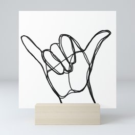 Hang Loose Mini Art Print