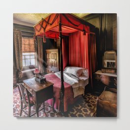 Mansion Bedroom Metal Print