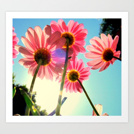 dancing in the sun Art Print