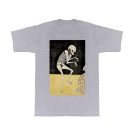 SPIRIT OF THE RENEGADE MONK SEIGEN - KATSUKAWA SHUNSHO T Shirt | Death, Painting, Oriental, Creepy, Spooky, Japanese, Meme, Skull, Arthistory, Halloween 