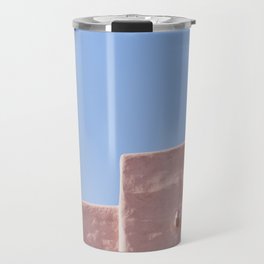 Blue Sky in Santa Fe - Architecture Photography Travel Mug