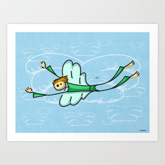 Angel Art Print