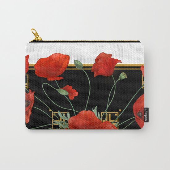 Poppy Stravaganza Carry-All Pouch