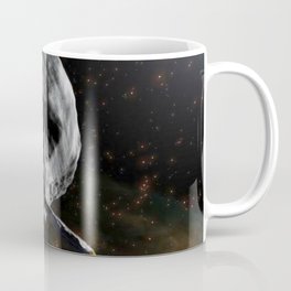 Skull Asteroid with Astro Blunt , Infinite Plane Society Coffee Mug