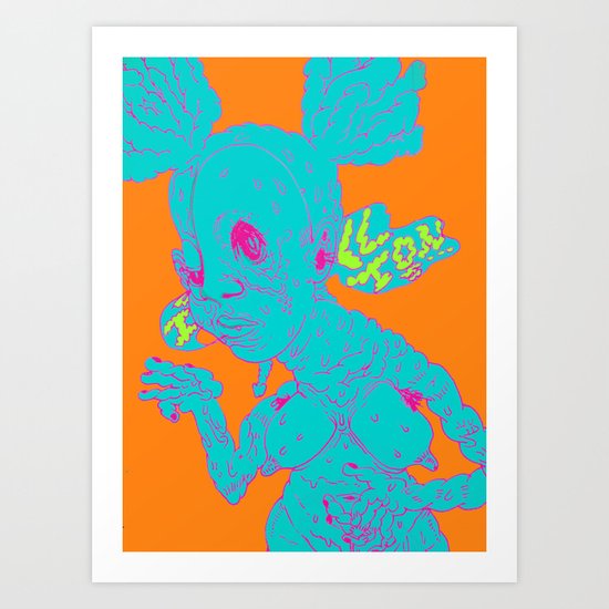 iclltons... Art Print