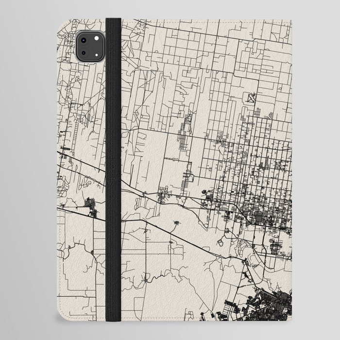 McAllen City Map iPad Folio Case