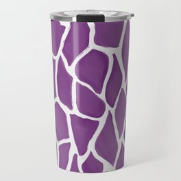 Bark Texture Purple Travel Mug