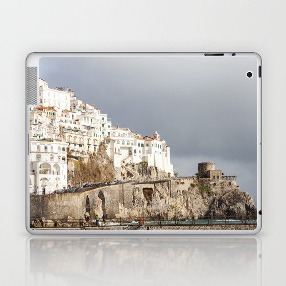 A Coming Storm at Amalfi, Italy  |  Travel Photography Laptop & iPad Skin