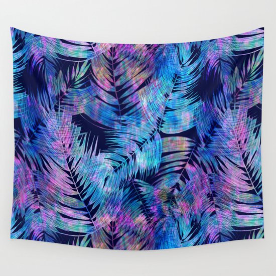 Waikiki Tropic {Blue} Wall Tapestry