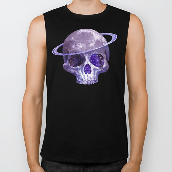 Cosmic Skull Biker Tank