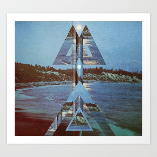 ⟁ ⟁ Art Print