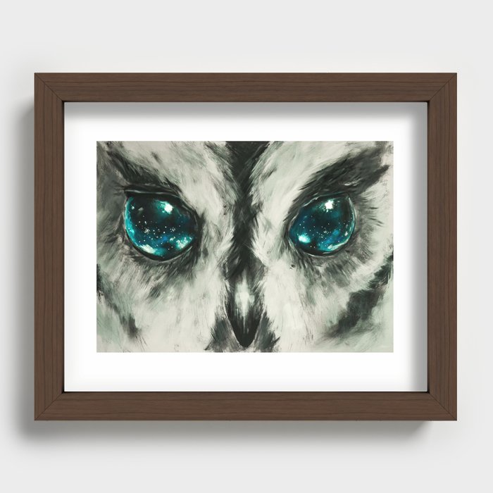 Zeus - The Blind Owl Pt2 Recessed Framed Print