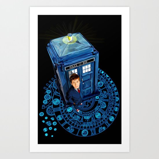Doctor who at Arch of time Zone iPhone 4 4s 5 5c 6, pillow case, mugs and tshirt Art Print