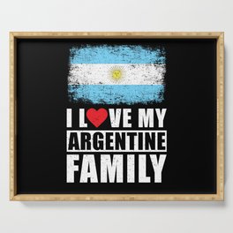 Argentine Family Serving Tray