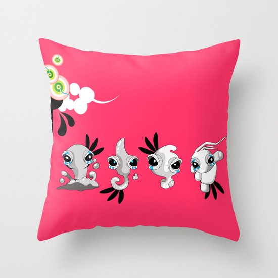 Smudglings Throw Pillow