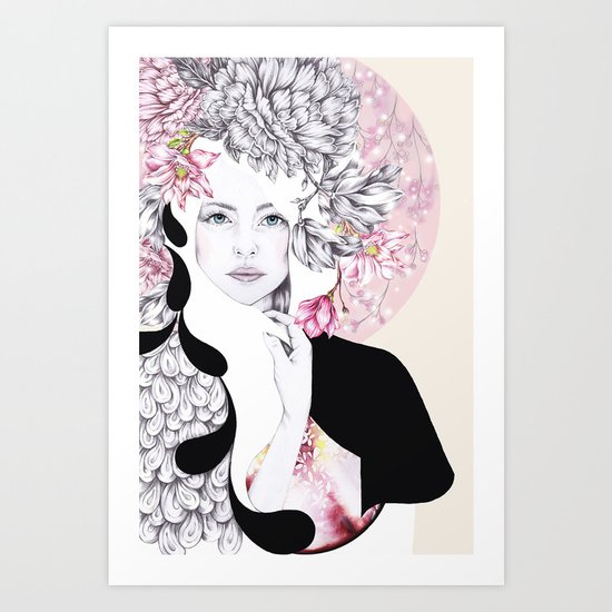 Giambattista Valli fashion Illustration Art Print
