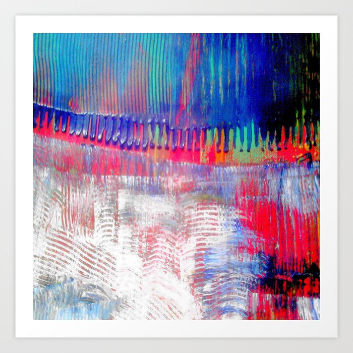 Color and white S42 Art Print