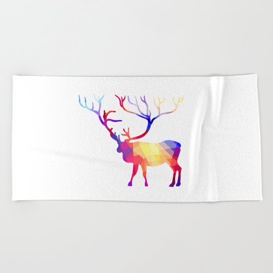 Deer Beach Towel