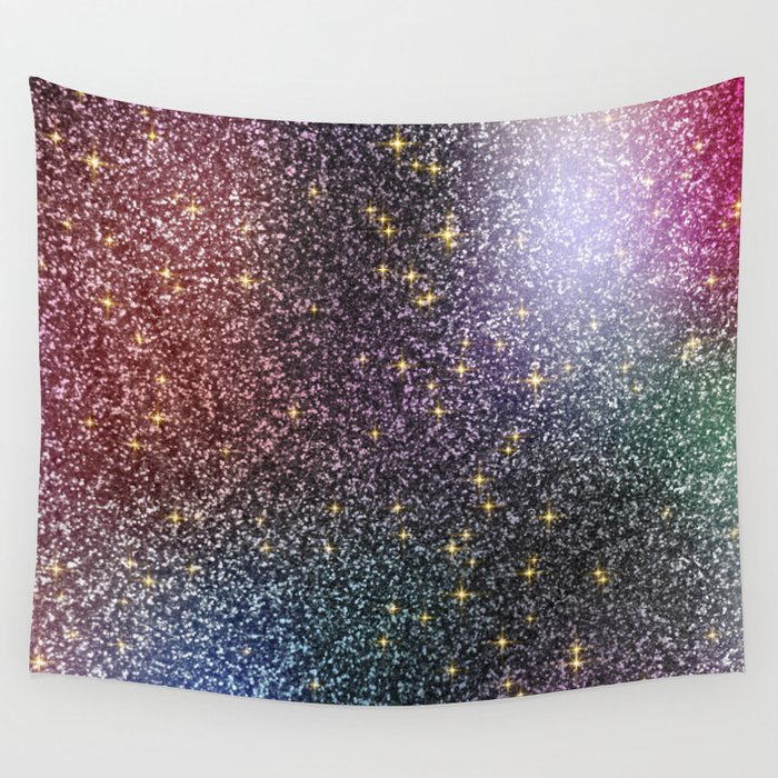 Ombre Glitter 22 Wall Tapestry