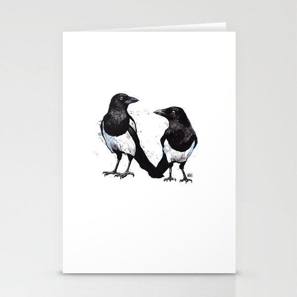 Magpies Stationery Cards