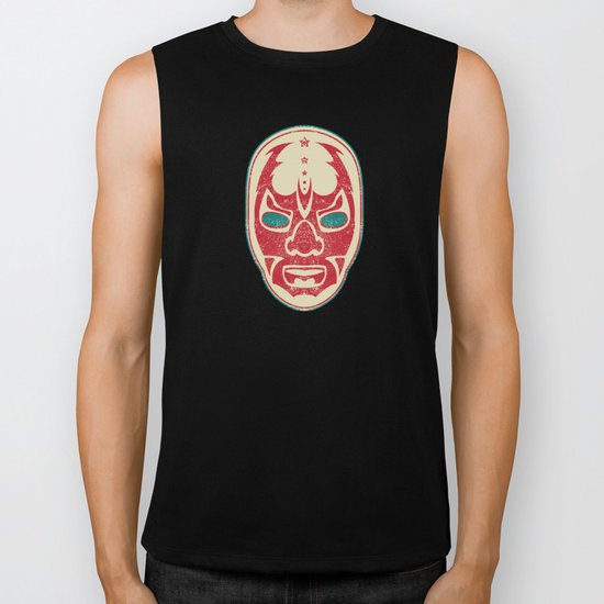 The Mysterious Mask Biker Tank