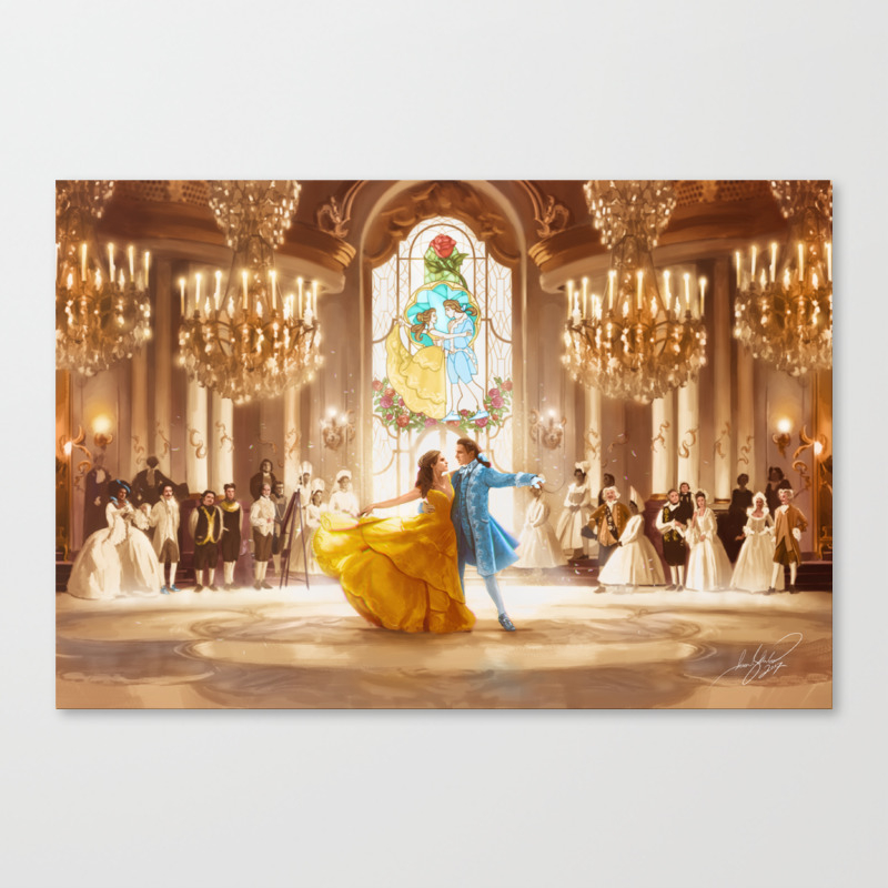 Tale As Old As Time Canvas Print By Denverb Society6