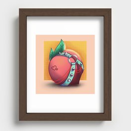 Peach in Bondage Recessed Framed Print