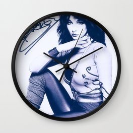 Kate Bush Poster Print Wall Clock | Black And White, Singer, Fashion, Album, Funny, Katebush, Love, Handsome, Style, Typography 